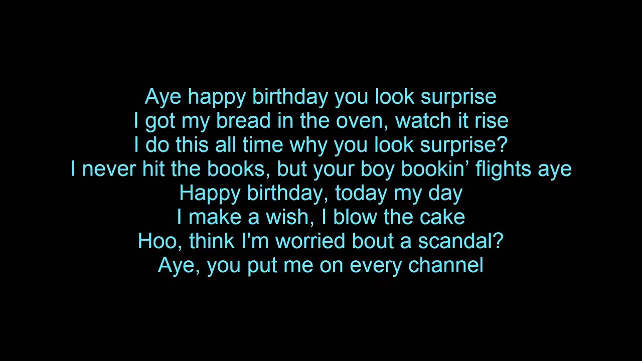 korean happy birthday song lyrics